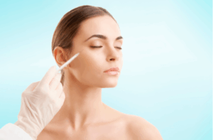 woman receiving botox treatment 1